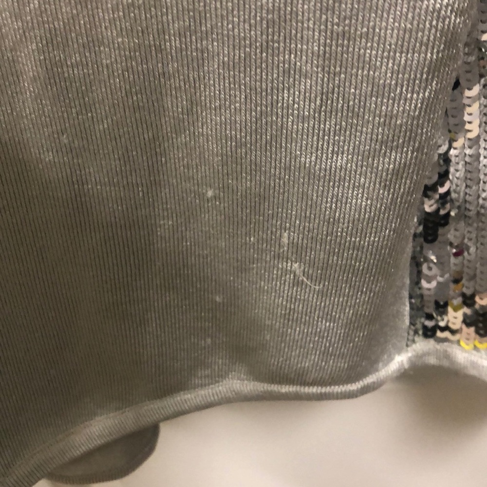Bebe Racerback Sequin Tank Top - Picture 5 of 5